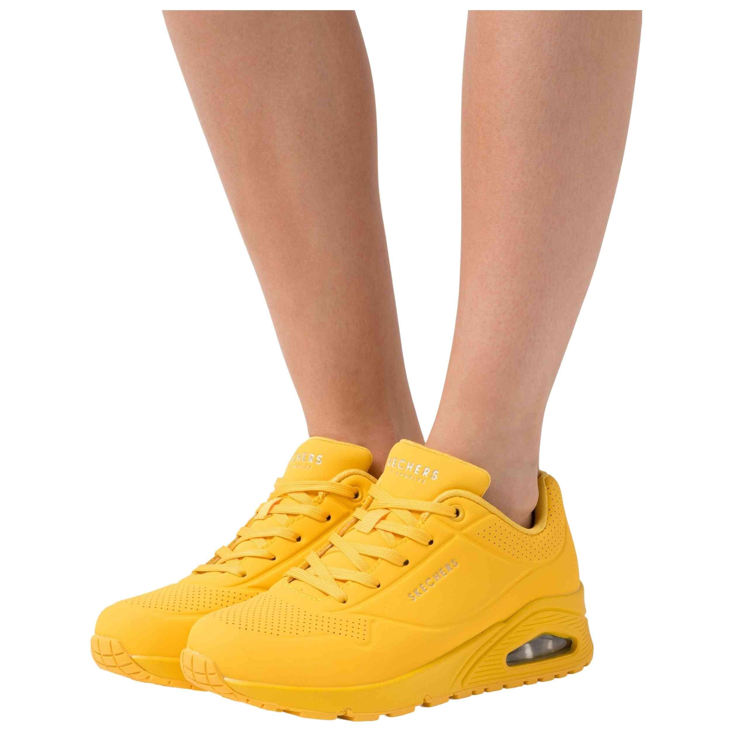 Baskets Skechers modèle 73690-YEL pour femmes 3/6