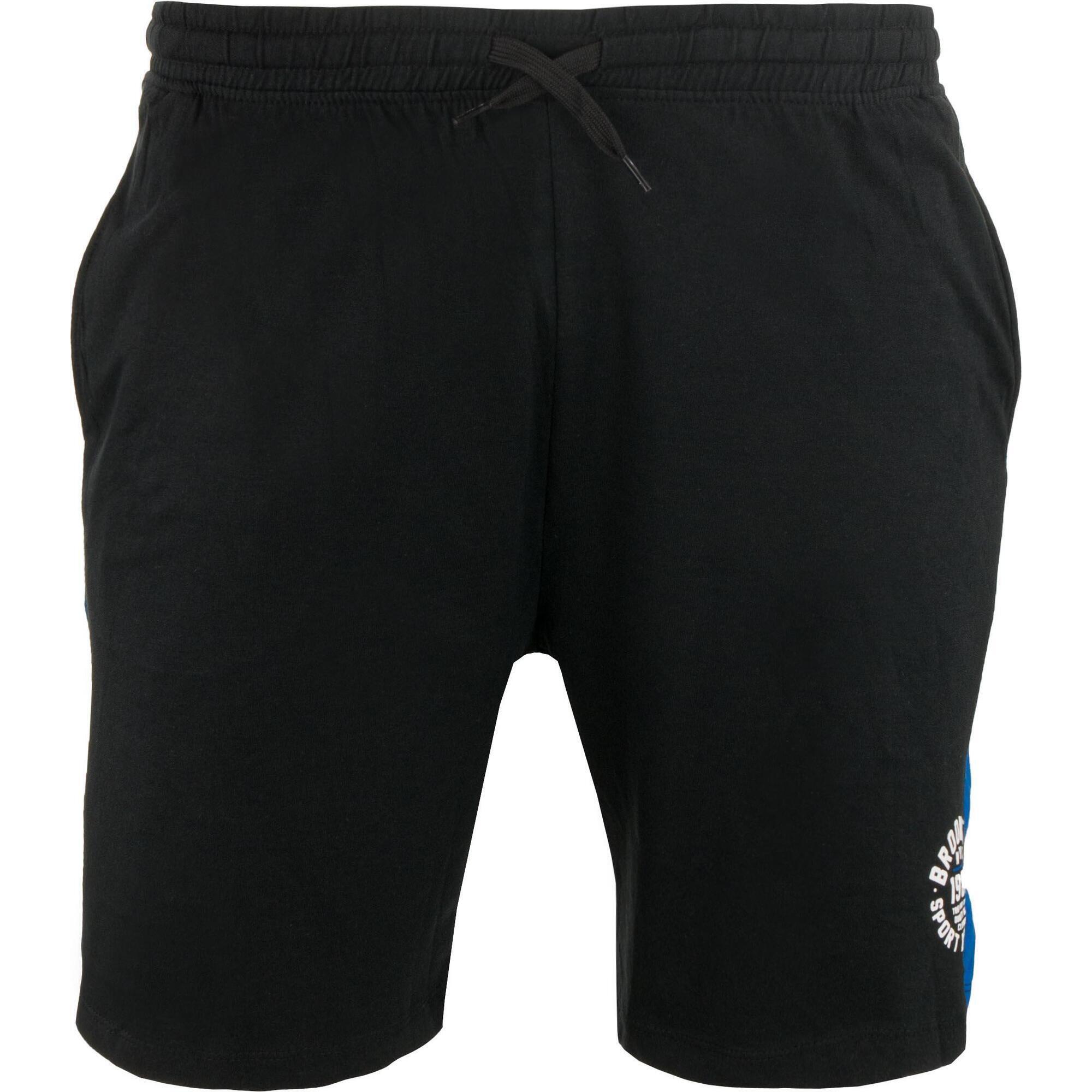 Zfoam - Glemo Short Athl Dpt 100% Coton Pour Homme – Noir Xl - Short - Bleu|noir - Decathlon