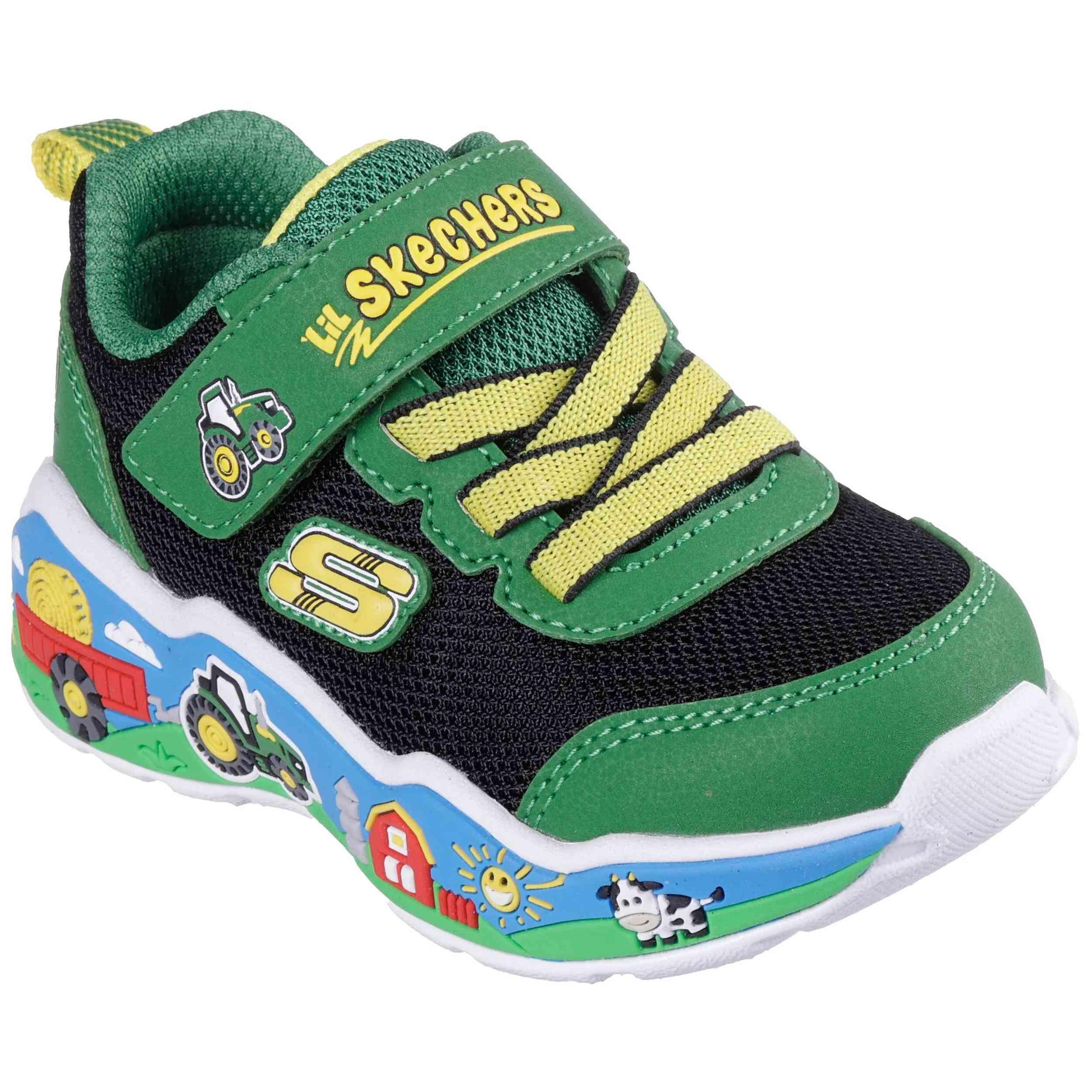 Scarpe da ginnastica Skechers Td play scen Verde 5/5