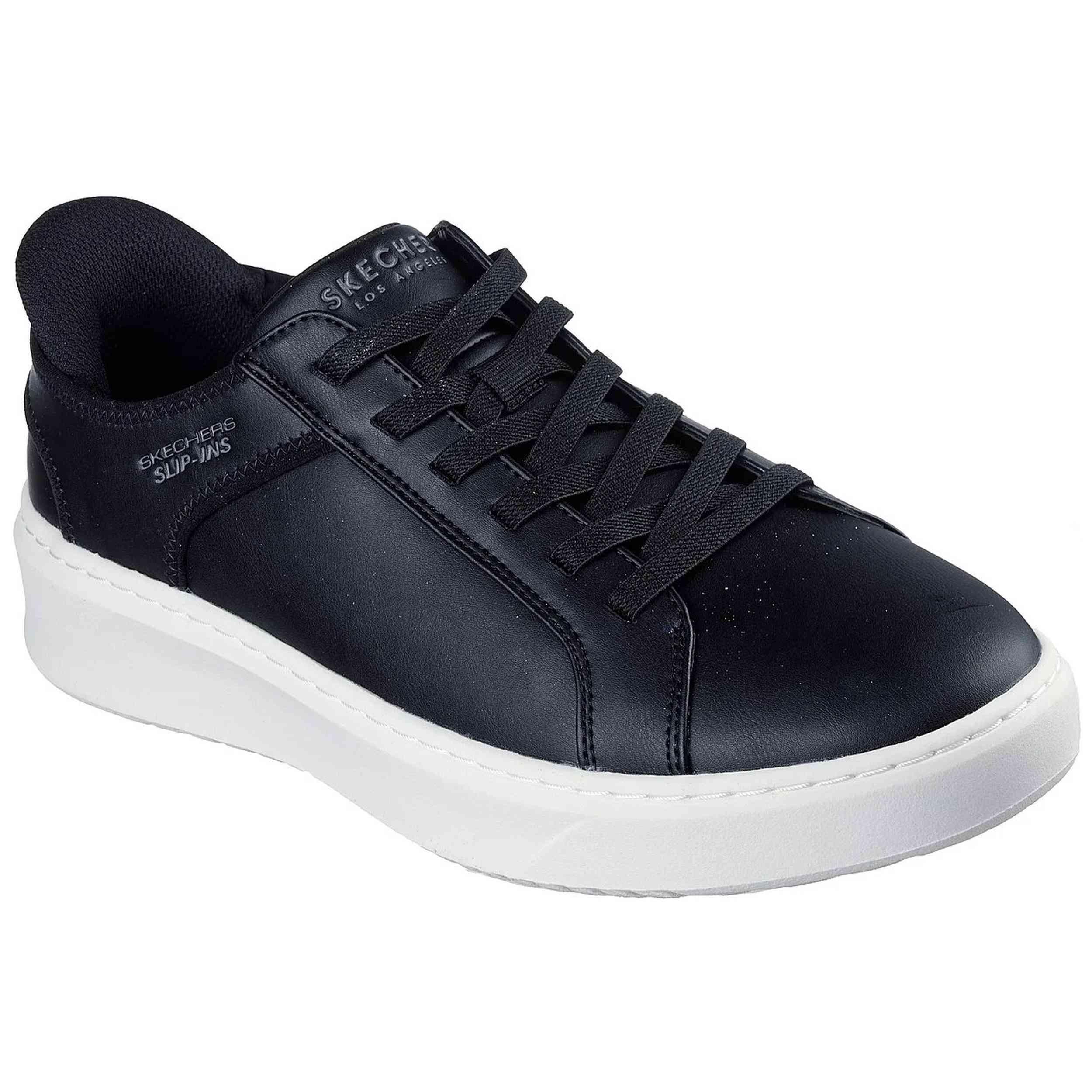Zapatillas Skechers Hombre Court Break - Double Vented Negras 5/5