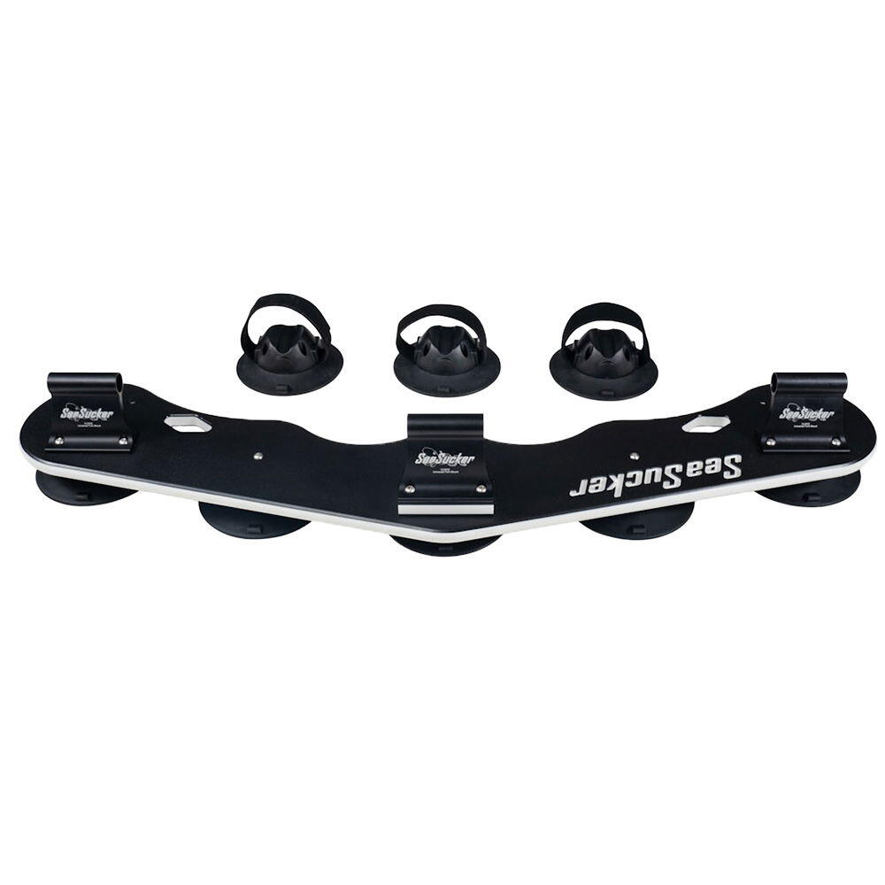 Seasucker - Seasucker Seasucker Bomber 3-bike Fork-mount Rack - Porte-vélo - Blanc|noir - Taille Unique - Decathlon