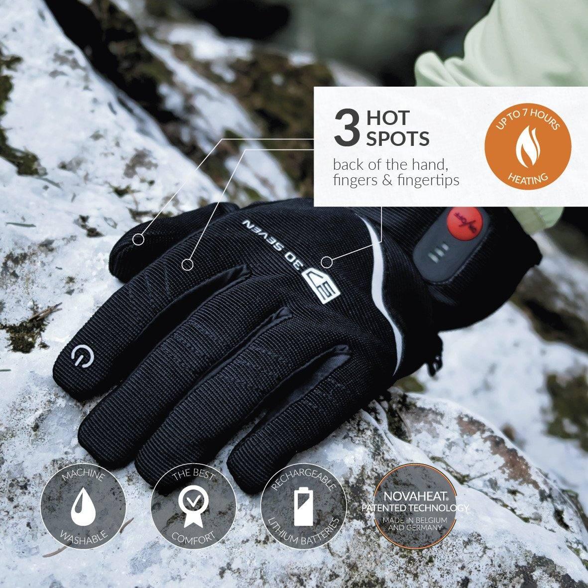 Verwarmde Handschoenen Met Accu