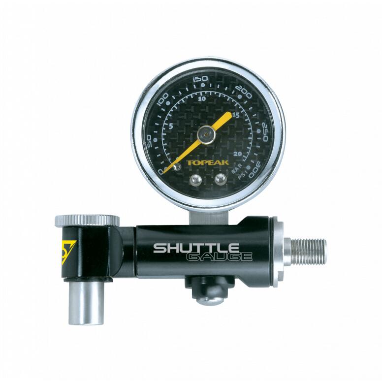Topeak Shuttle Bike Fork Shock and Tyre Gauge with Bag