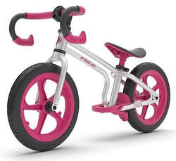 Vélo d'équilibre rose Chillafish pour enfants - Léger et Durable