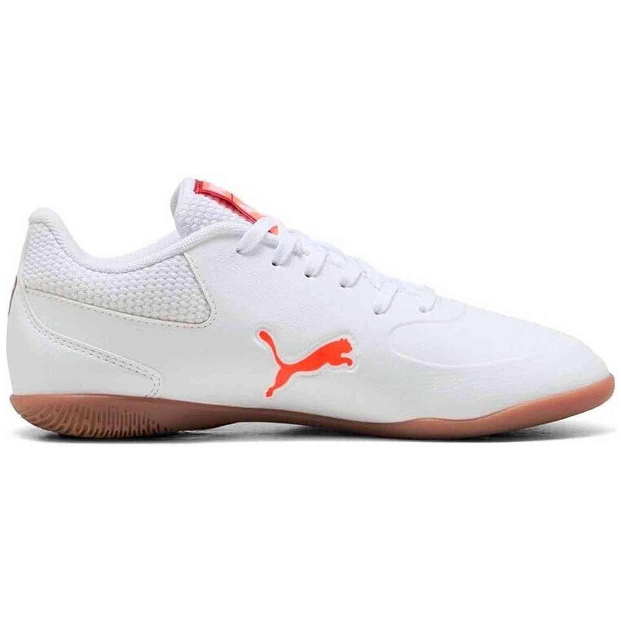 PUMA TRUCO III Jr. 107980 04 Branco. Sapatilhas de futsal jr 5/6