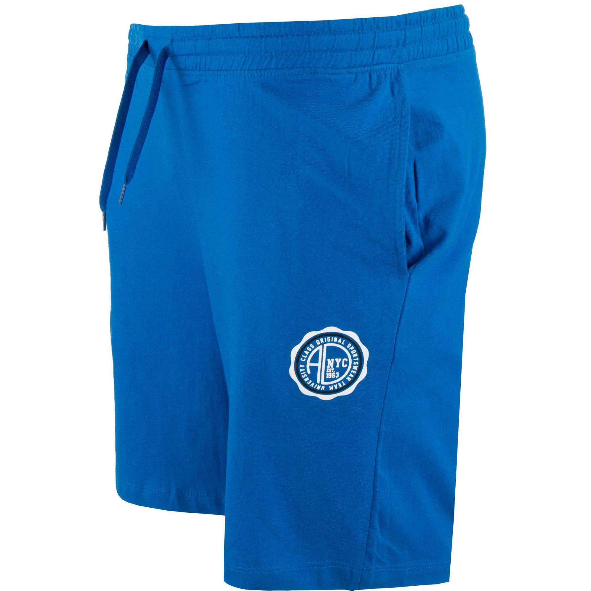 Zfoam - Shorts Homme Athl Dpt – Coton 100%, Coupe Sportive - Short - Bleu - Decathlon