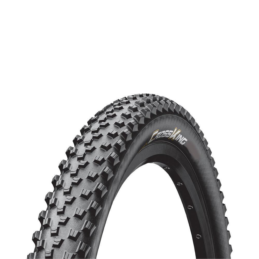 Continental - Pneu Continental Cross-king 27.5x2.20 Rigide Noir - 1504050000 - 4019238025002 - Pneu - Noir - Taille Unique - Decathlon