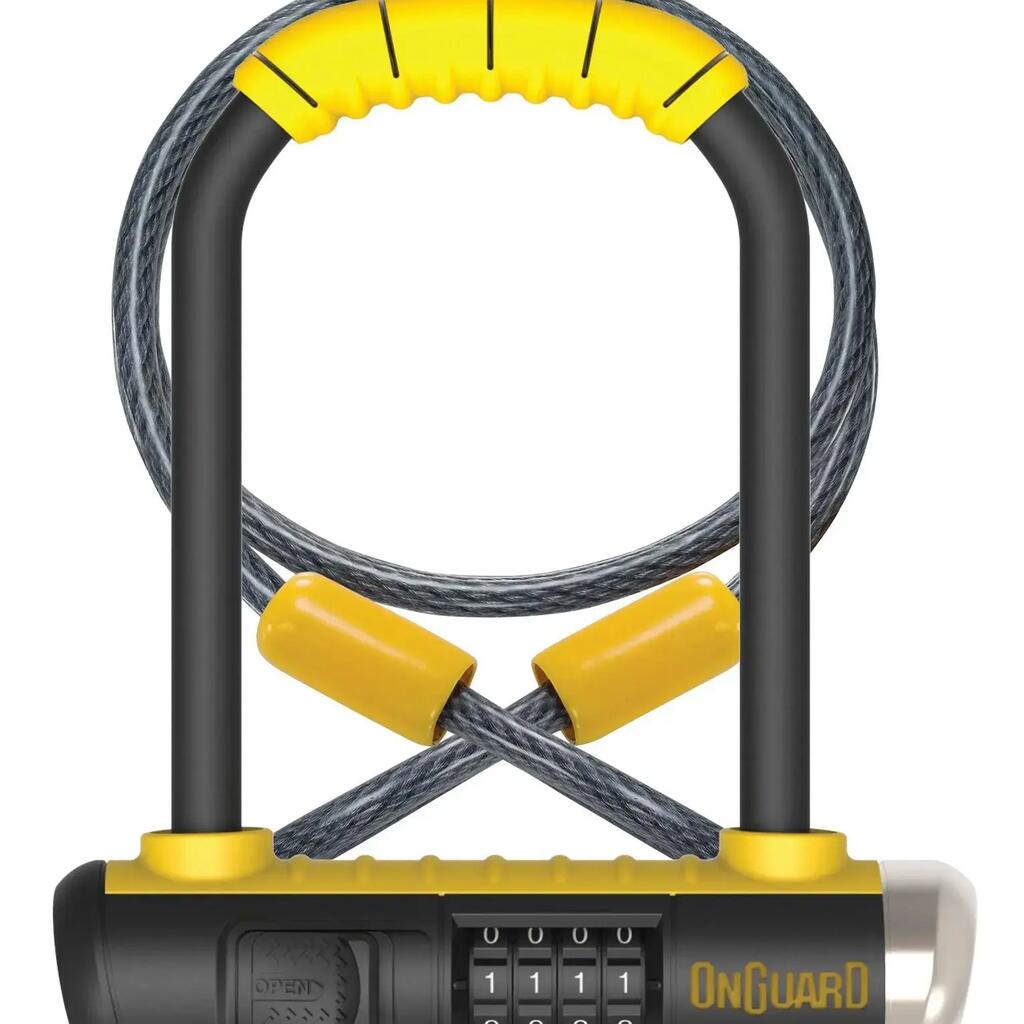 OnGuard Combo DT U-Lock Bicycle Lock and Cable