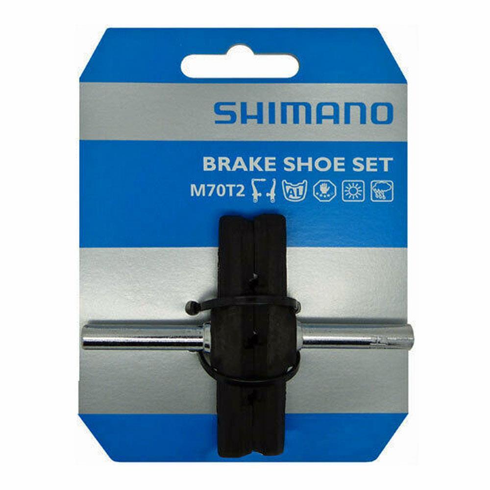 Shimano - Jeu De Plaquettes De Frein Avec Goujon M70t2 - Convient Aux Jantes En Aluminium - Patins De Frein - Noir - Taille Unique - Decathlon