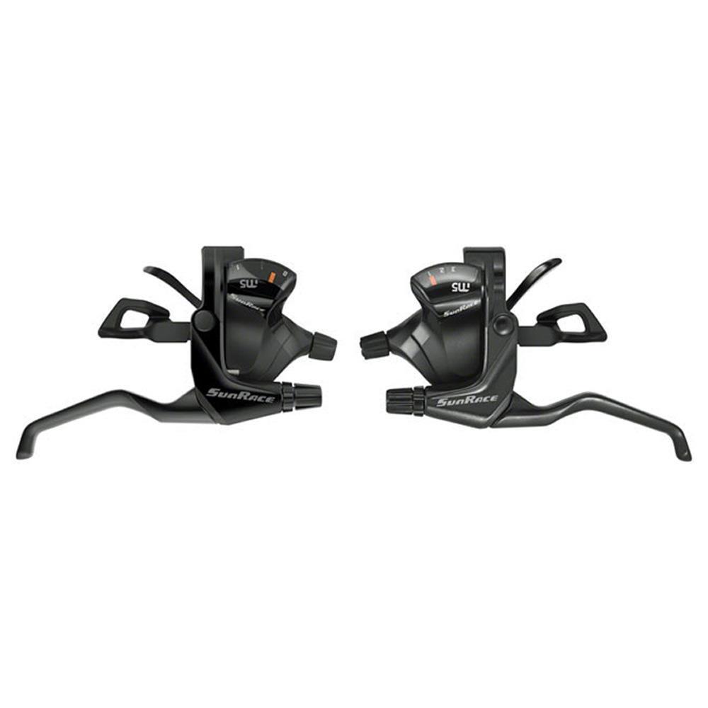 SunRace STM503 MTB Trigger Shifters Brake Levers 3 x 8 Speed Pair