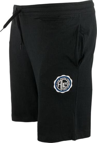 ATHL. DPT. Nostrano short coton homme, noir