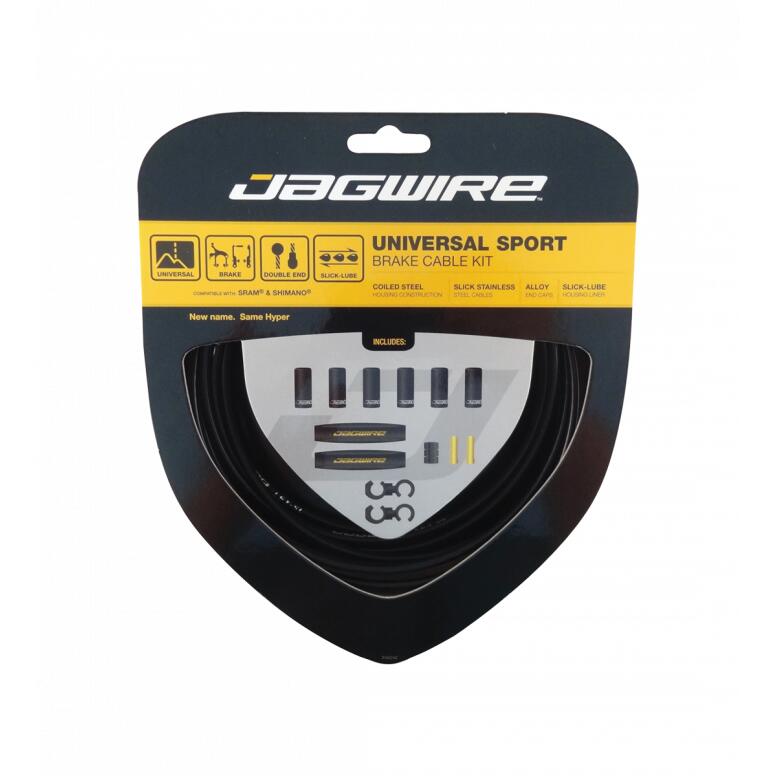 Jagwire Universal Sport Brake Cable Kit Black