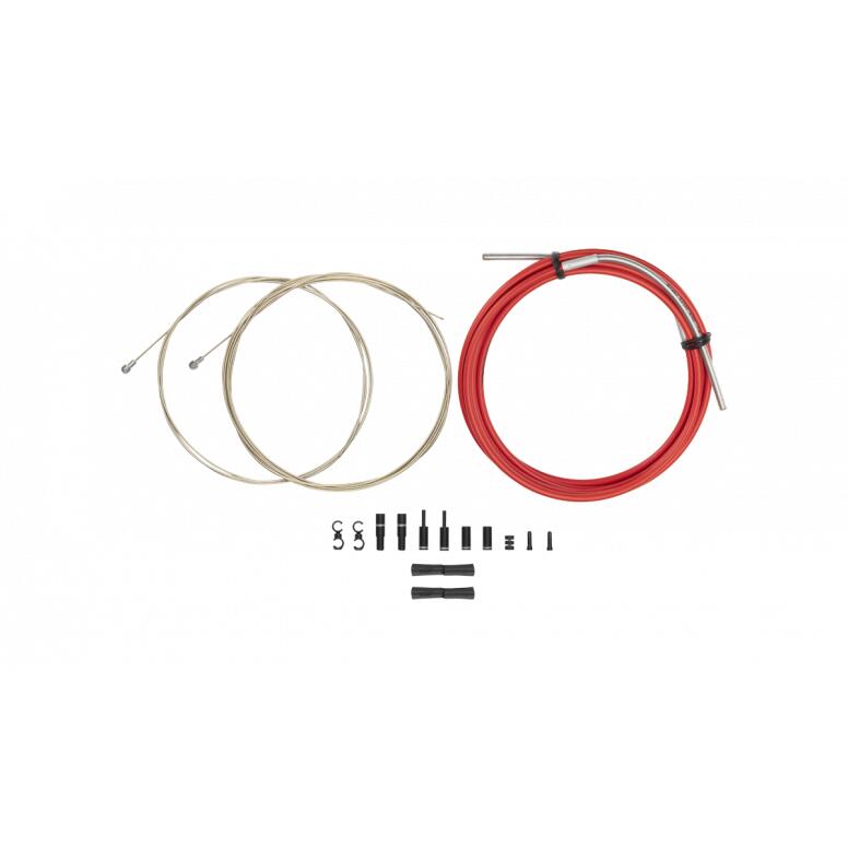 Set di cavi del freno Road Pro Brake - Rosso 2/7