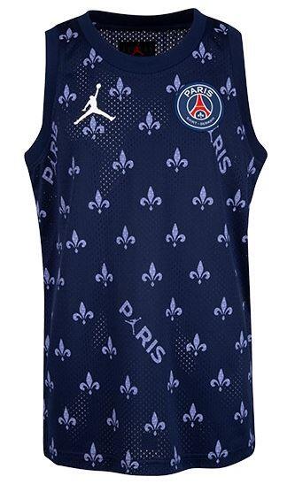 Camiseta sin mangas infantil Nike Jordan X PSG 132–147