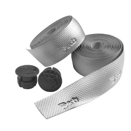 Deda Stuurtape in stijlvolle carbonlook zilver