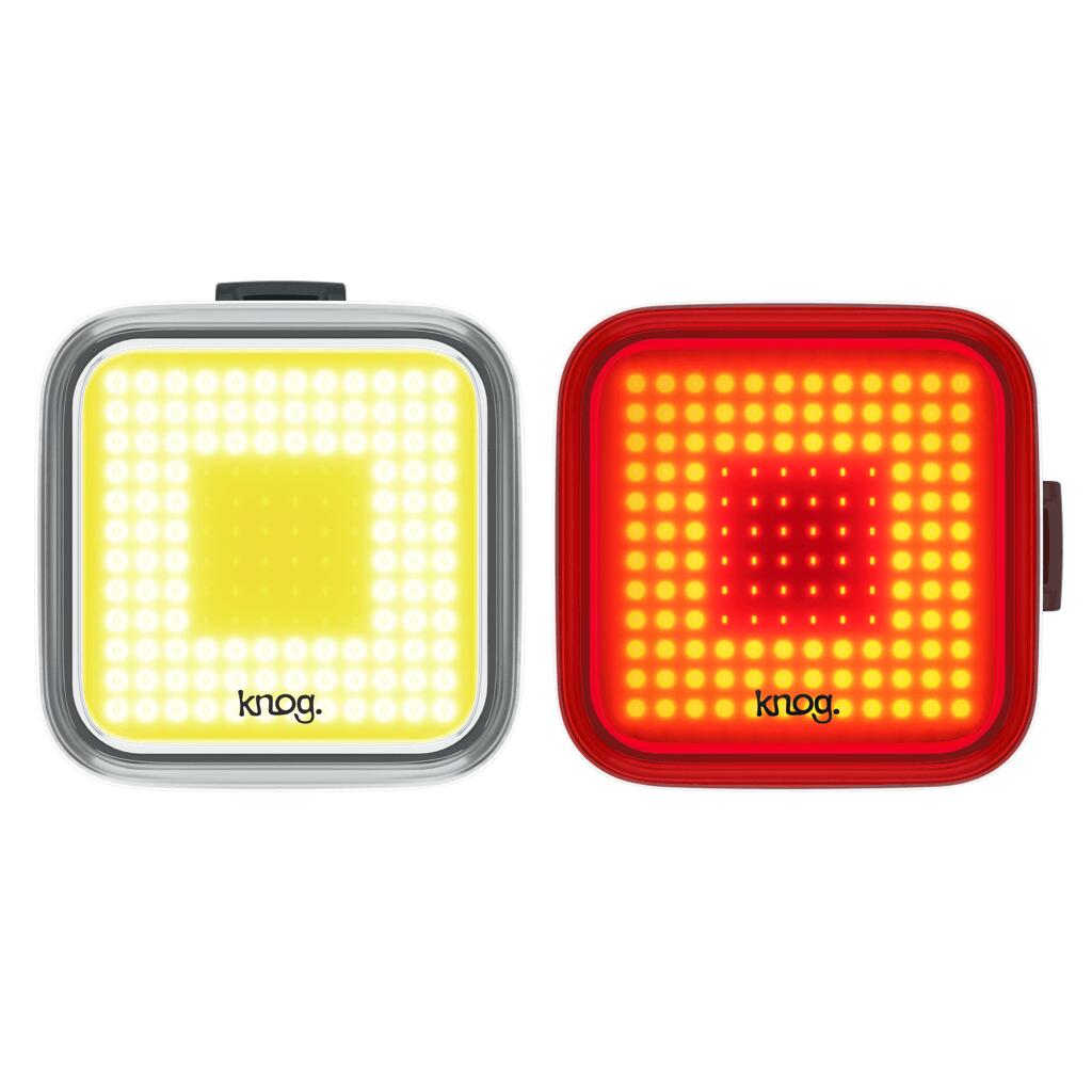Knog Blinder Twinpack Bike light set - Square