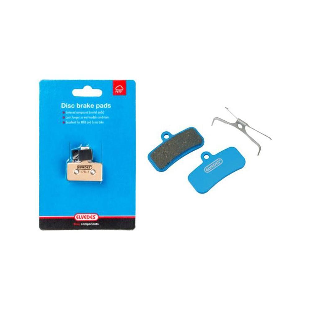 Elvedes 6891 MTB Resin Disc Brake Pads Shimano Saint Tektro bolt clip & spring