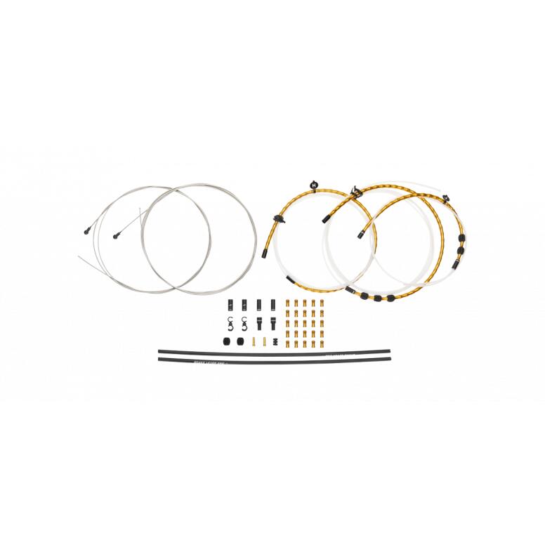 Jagwire Bremszugset Road Elite Link Gold 2/7