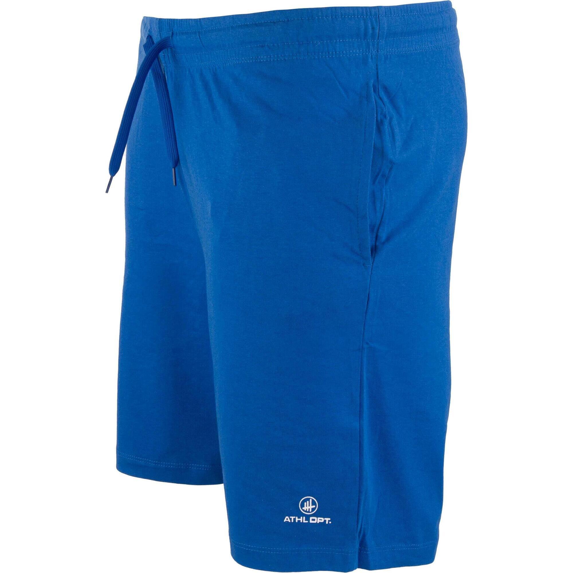 Zfoam - Short Athl Dpt Nunzio Homme – 100% Coton - Short - Bleu - Decathlon