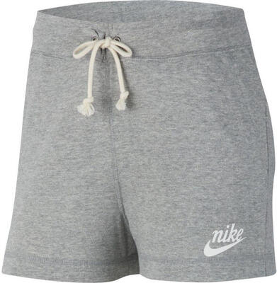 Nike dames gym vintage shorts, grijsgroen, l
