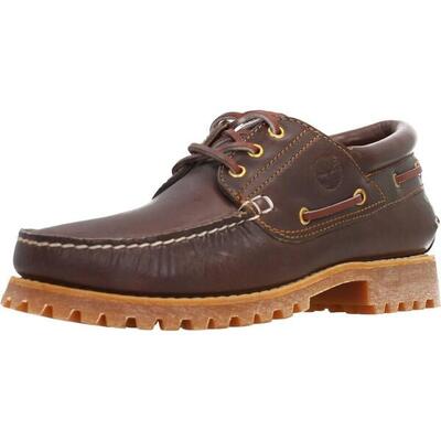 Scarpe Da Ginnastica Timberland Modello Authentics 3 Eye Class Colore Marrone