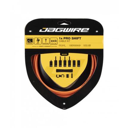 Kit Câbles et Gaine Jagwire 1x Pro Shift Kit Orange