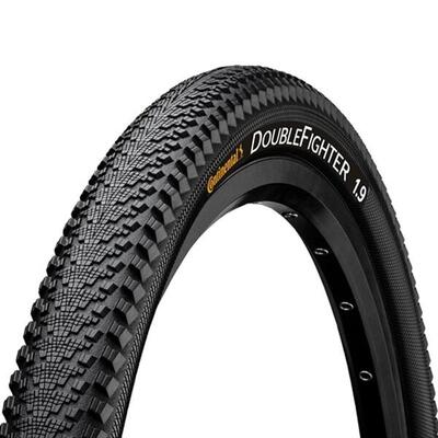 Continental double fighter iii 26 x 1.90 buitenband voor sportieve fietsers