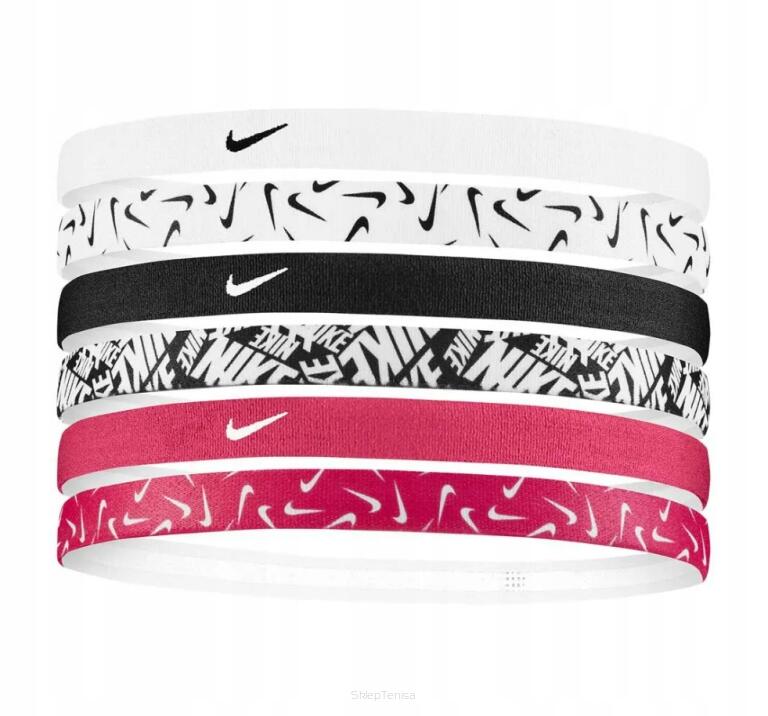NIKE Čelenky do vlasů s potiskem, 6 ks