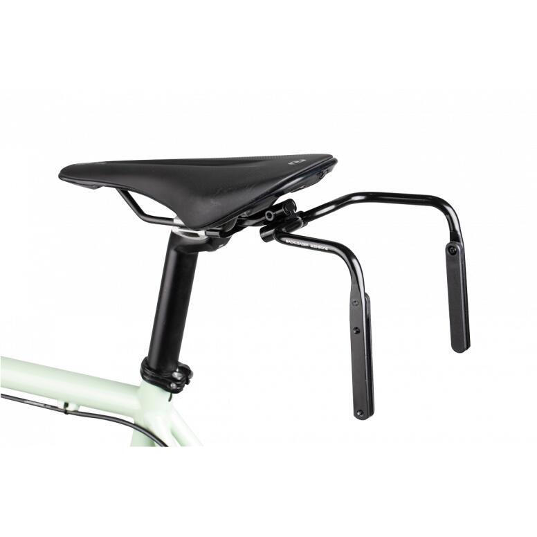 Fahrradsattel-Stabilisator – Anti-Shake Halterung Für Satteltasche, Aus Aluminium & Edelstahl, Mit Flaschenhalter-Löchern, Universell