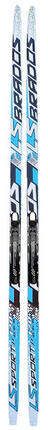 Skis de fond Brados avec fixation NNN - lisse