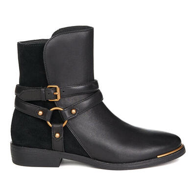 Ugg kelby damesschoen zln 0628 – echt leer, zwart