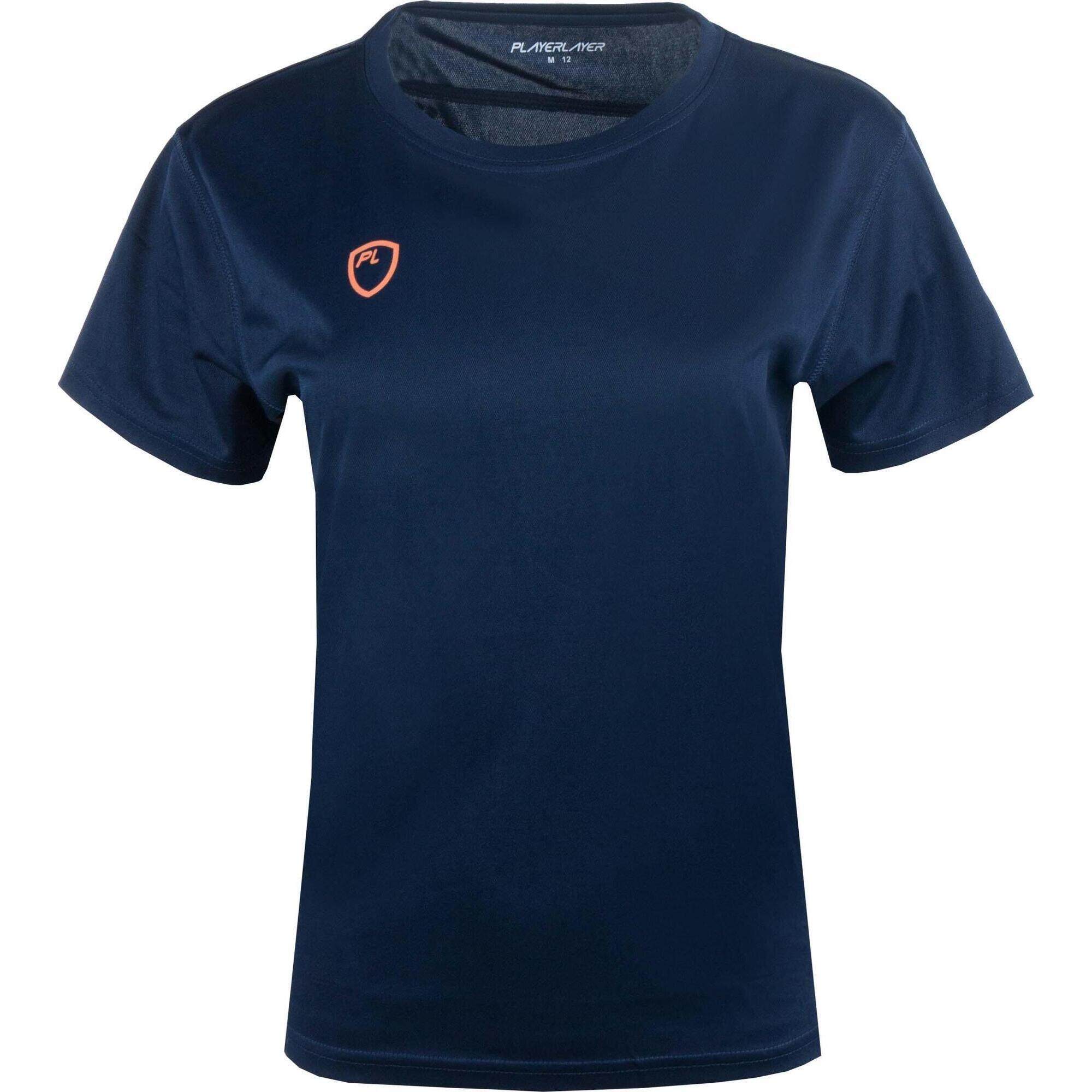 Golf - Playerlayer Victory Tee – T-shirt Femme, Bleu Marine - T-shirt Manches Courtes - Bleu - Decathlon