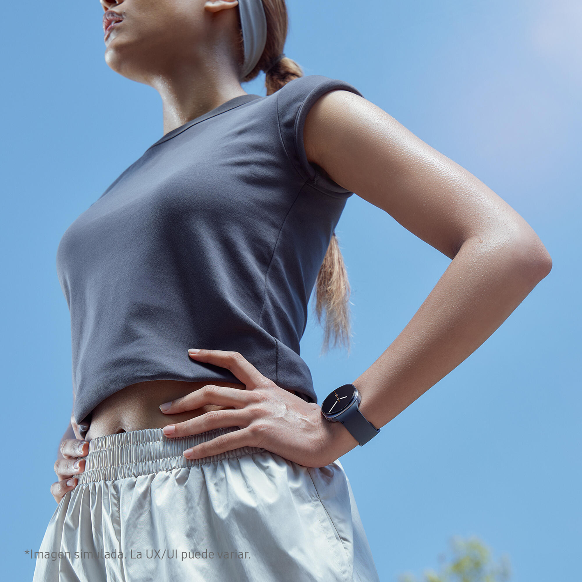 Montre connectée Samsung Galaxy Watch8 Aluminium Graphite 3/4