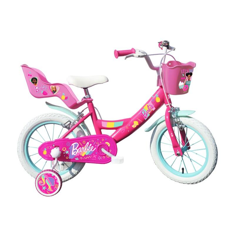 Bicicleta infantil Barbie de 16 polegadas 1/3