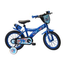 Vélo enfant Stitch 14" bleu