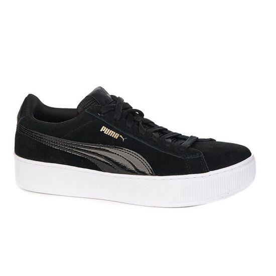 PUMA Vikke ZLN 0351 - Czarne sportowe buty z zamszu