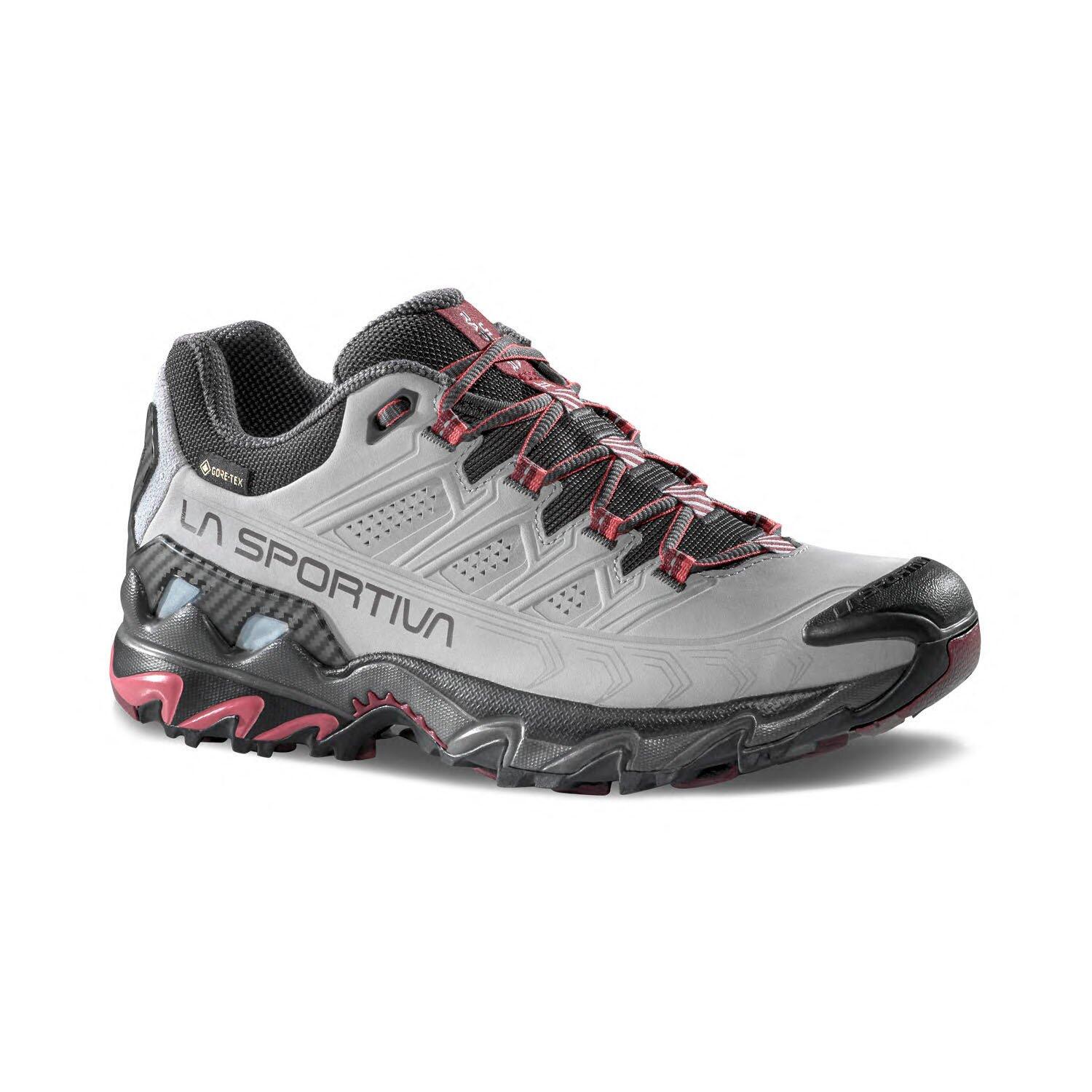 Wandelschoenen Dames - LA SPORTIVA Ultra Raptor II Leather W GTX - Cloud/Red 4/7