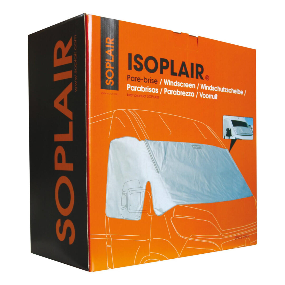 Protection extérieure isotherme ISOPLAIR cabine pour camping-cars Profilés et 4/4