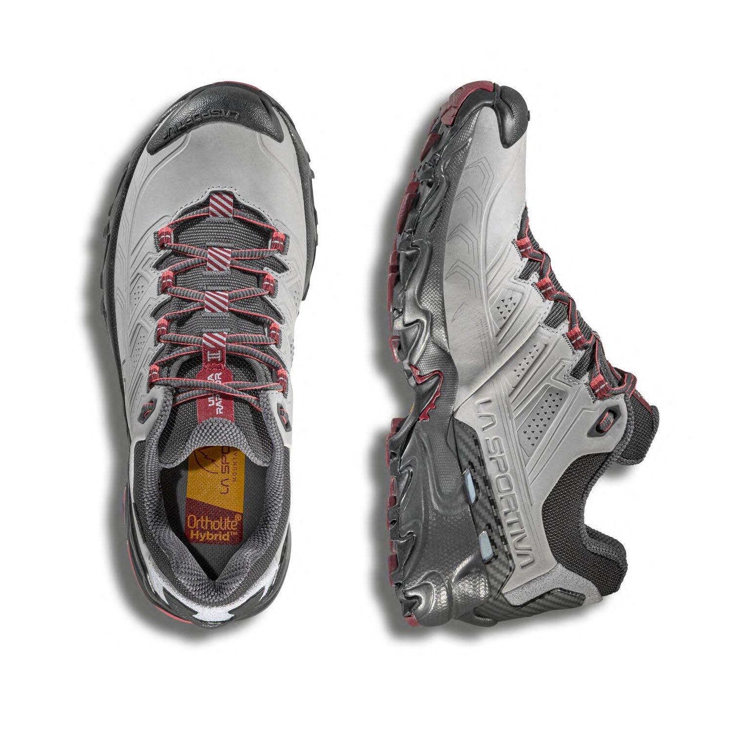 Wandelschoenen Dames - LA SPORTIVA Ultra Raptor II Leather W GTX - Cloud/Red 2/8
