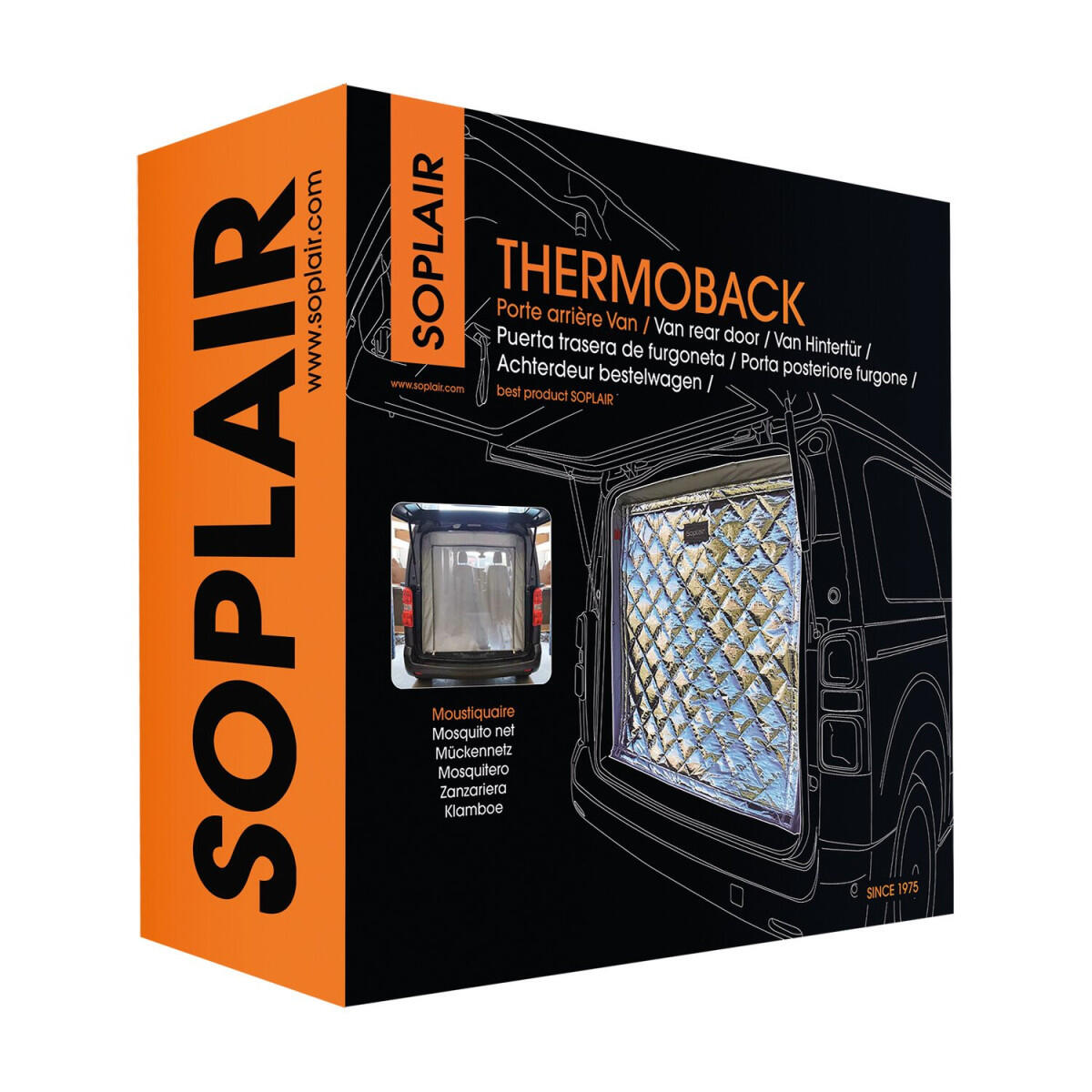 SOPLAIR Protection thermique Thermoback Volkswagen T5/T6 3/5