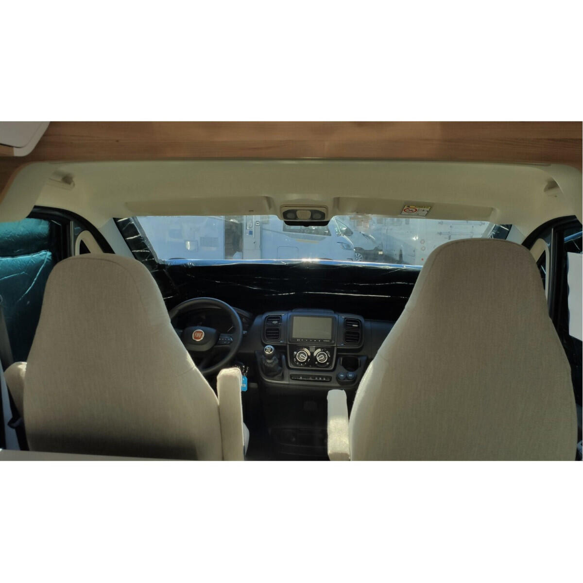 OPTIMA Volet extérieur isotherme rabattable Pano Transit Custom & Tourneo 4/5
