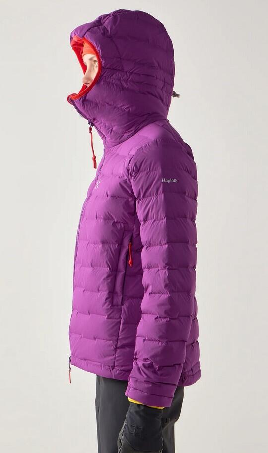 Kurtka puchowa damska Haglöfs Spitz Down Hood Women 3/7