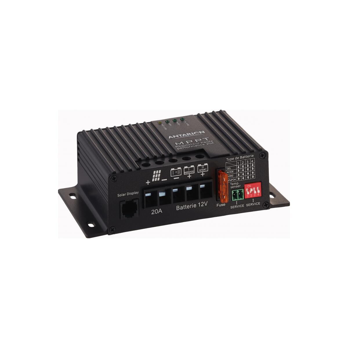 PACK ANTARION Panneau Solaire Black Booster 220W + Régulateur de charge Solaire 2/3