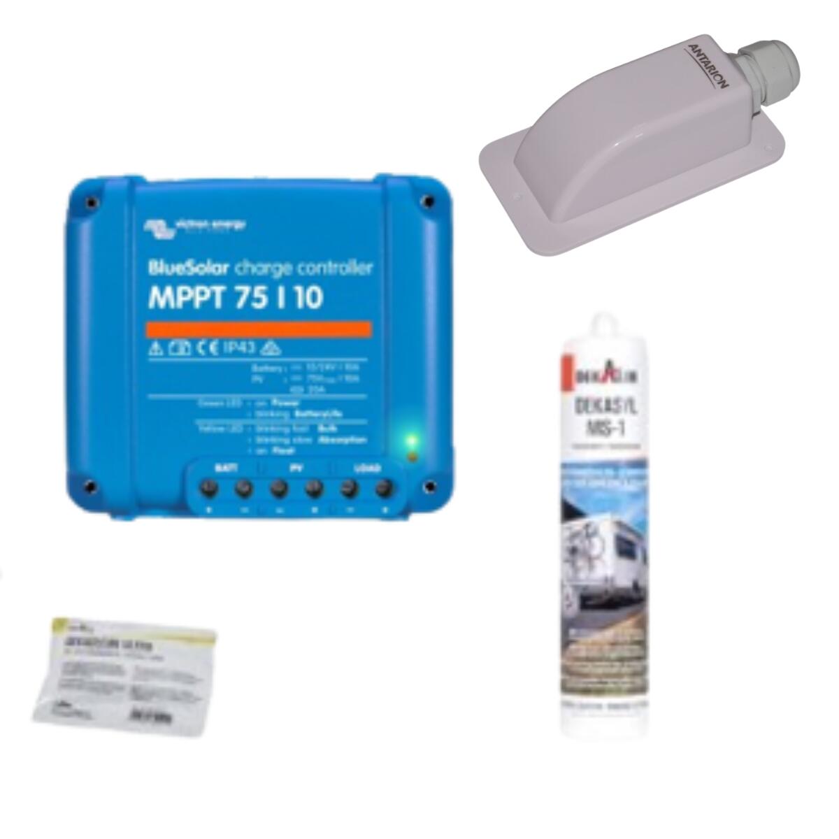 Victron - Victron Blister Régulateur Solaire Mppt 10a + Kit Colle - Régulateur De Tension - Taille Unique - Decathlon
