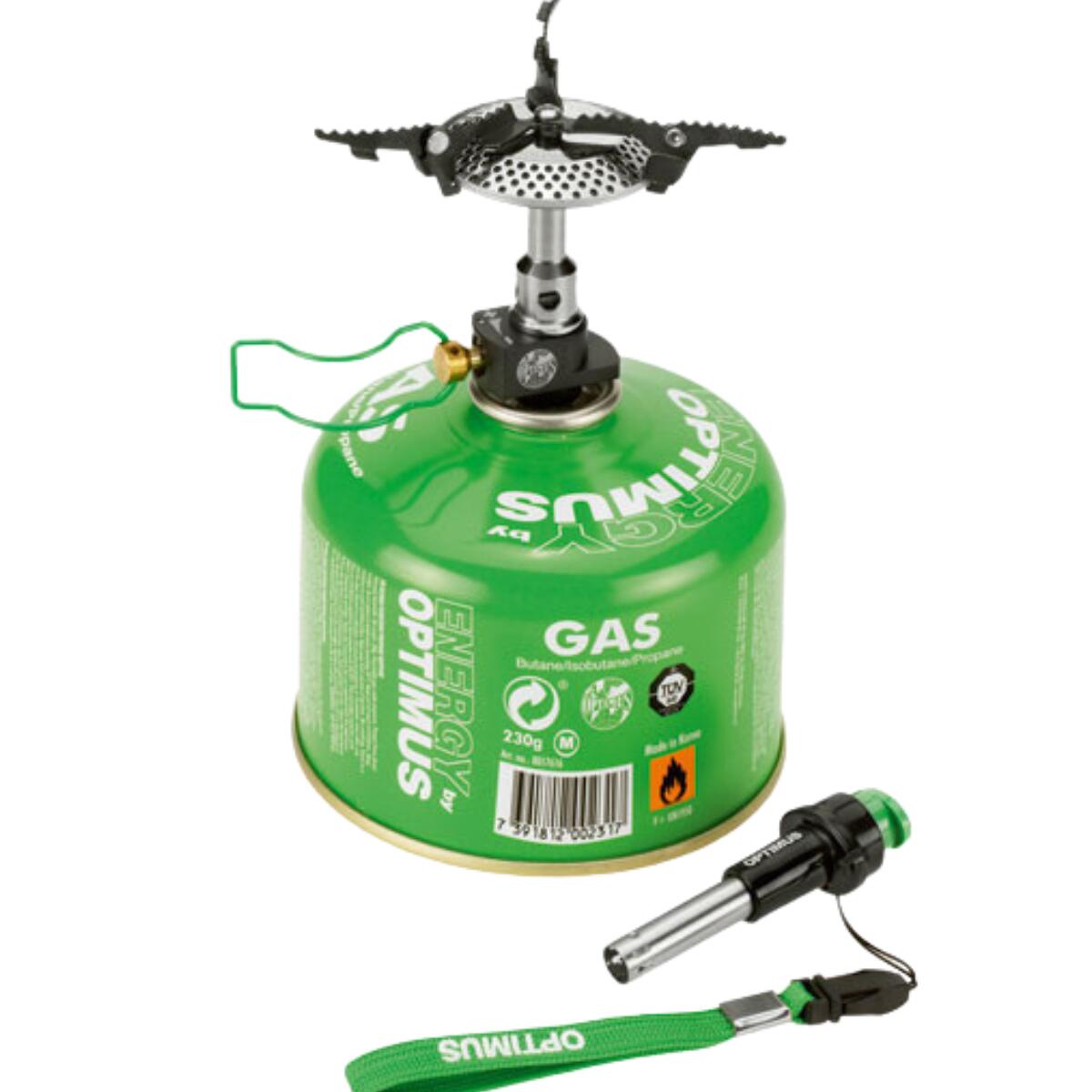 PACK Optimus réchaud à gaz Crux Lite Piezo + CADAC Cartouche de gaz 500g 2/3