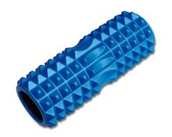 Rouleau de massage en mousse Pilates - 33 cm - Bleu