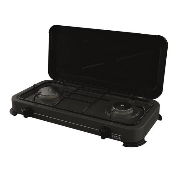 PACK INCASA Réchaud à gaz 2 Feux + Sacoche de transport 2/3 Feux