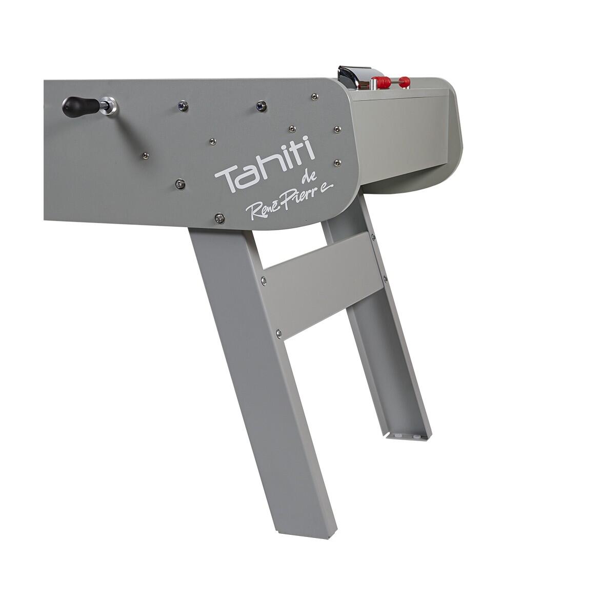 Baby Foot Exterieur Tahiti - 4 joueurs - L156 x l107 x H93 - Gris 2/5