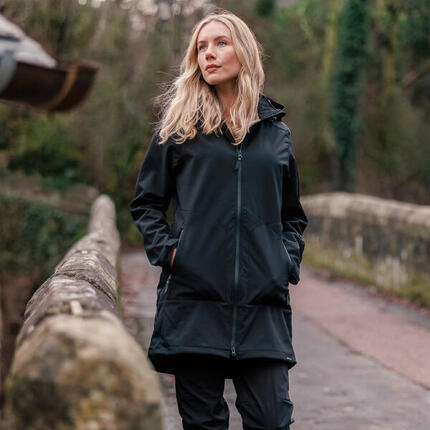 Dlx Samantha Damen Eco Softshelljacke Schwarz