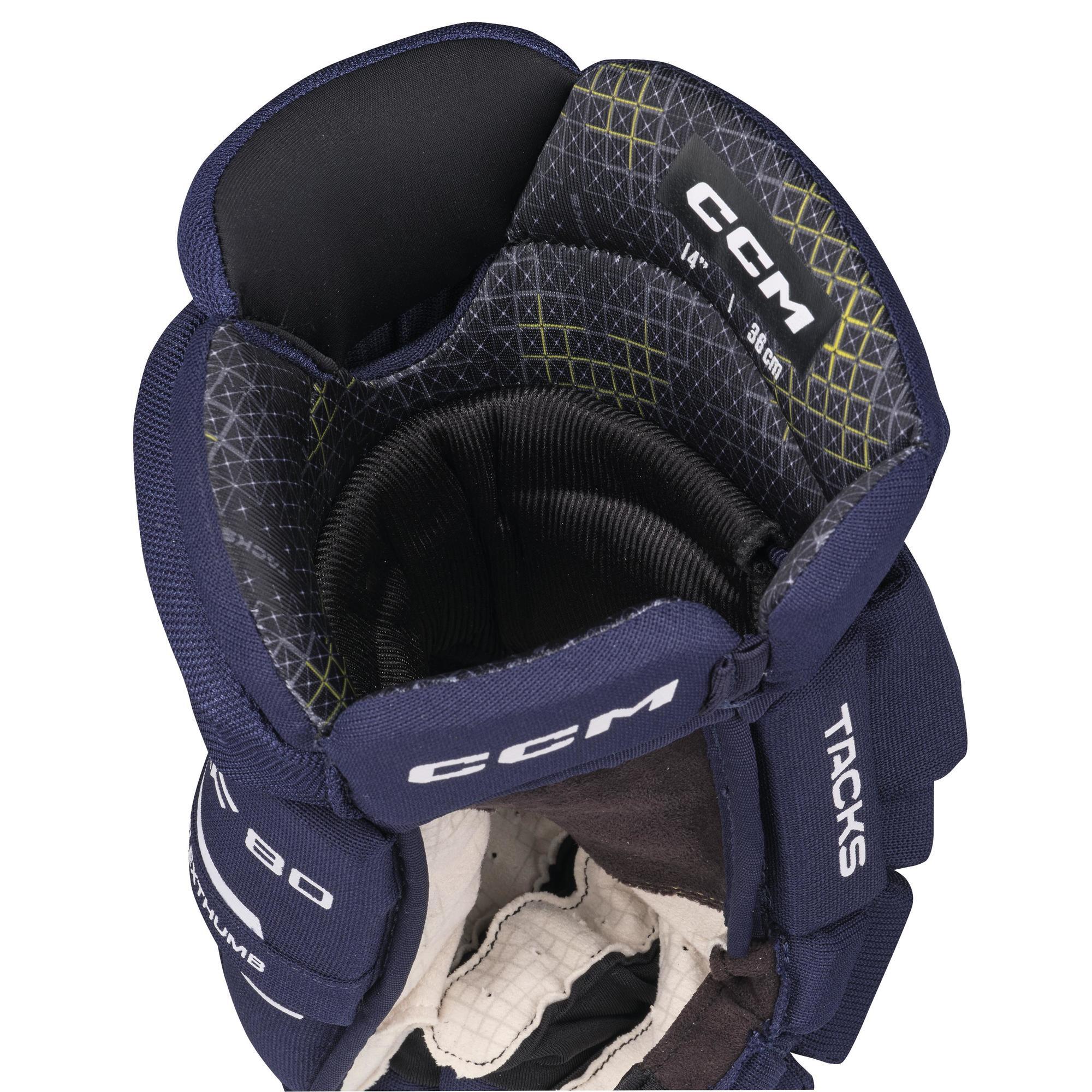 Tacks XF 80 - IJshockeyhandschoenen - Volwassenen - Blauw - Wit - 15" 4/6